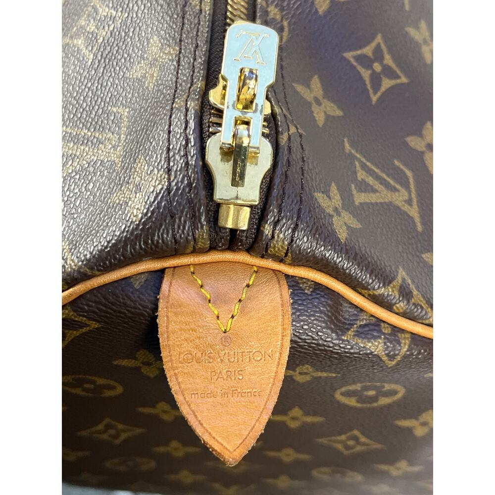 Louis Vuitton Keepall 55 Monogram Canvas Travel Duffle Bag Vintage France - Picture 2 of 16